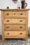 Ancienne commode en hêtre – Début XXe