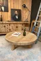 Table basse brutaliste Années 60