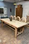 Grande table de ferme 