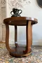 Table guéridon Art déco en palissandre – années 30