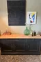 Ancien buffet en merisier Années 80