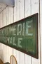 Rare enseigne ancienne “Gendarmerie Nationale”