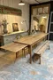 Table en chêne à rallonges Début XXème 