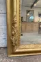 Ancien miroir doré en stuc XIXème de style Louis XVI