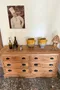Ancienne commode en orme 1920