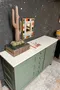 Buffet René Gabriel en bois Années 50