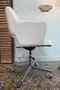 Fauteuil vintage en Skaï 