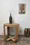 Guéridon Art Déco en chêne
