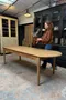 Grande table en chêne – début XXe siècle