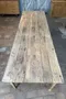 Grande table de ferme en chêne – XIXe siècle