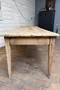 Grande table de ferme en châtaignier