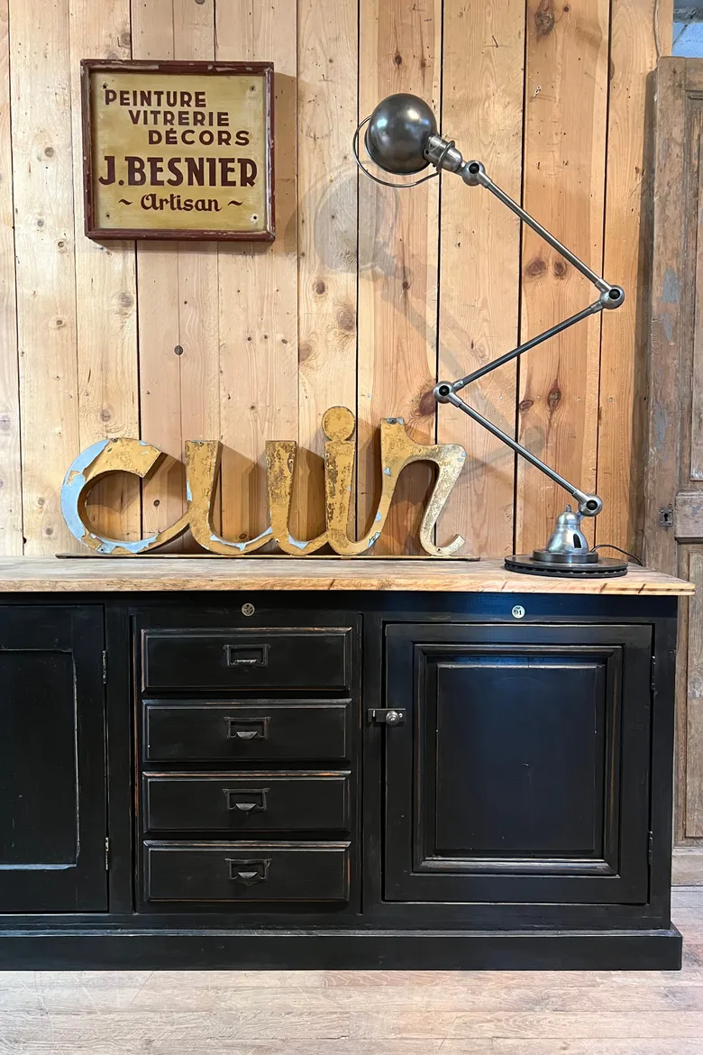 Meuble d’atelier en bois Années 50