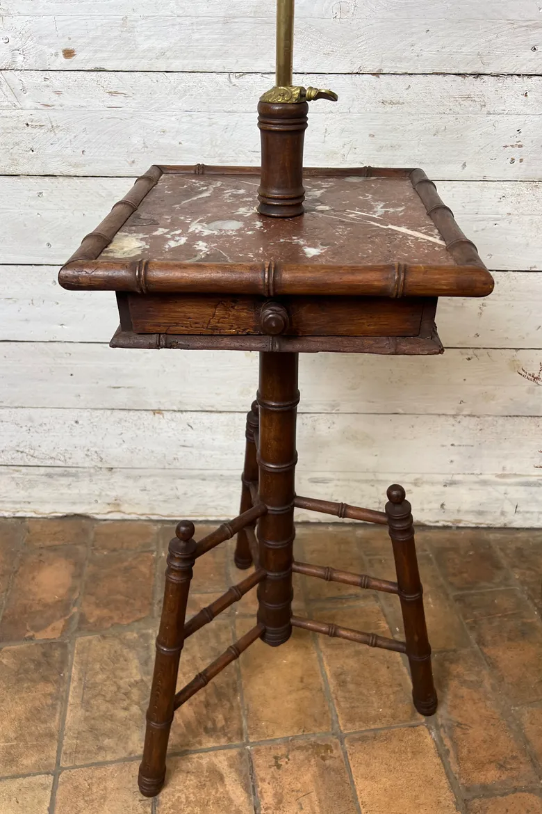 Miroir psyché bambou