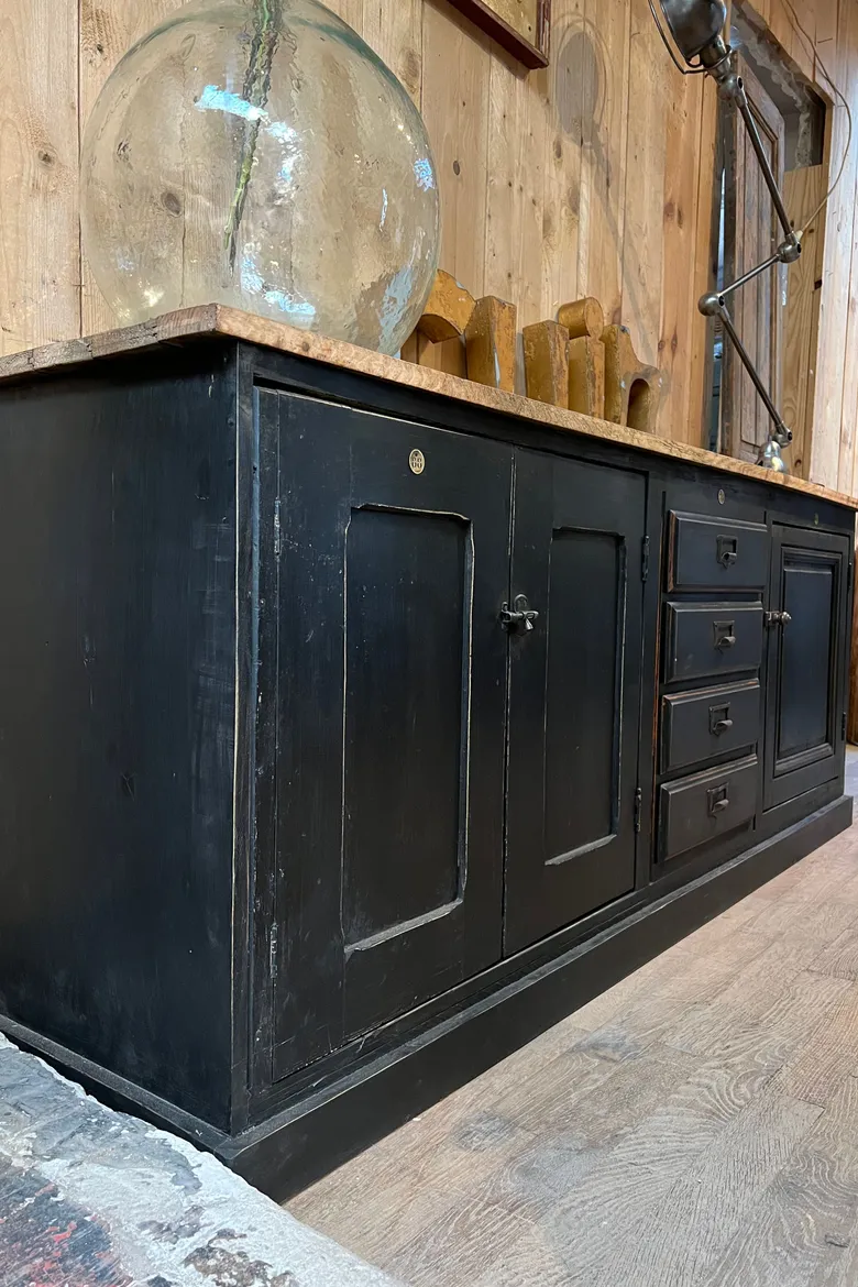 Meuble d’atelier en bois Années 50
