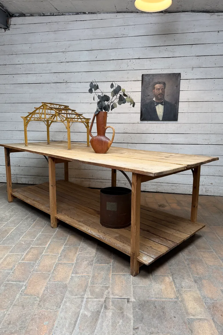 Grande table de travail – début XXe siècle