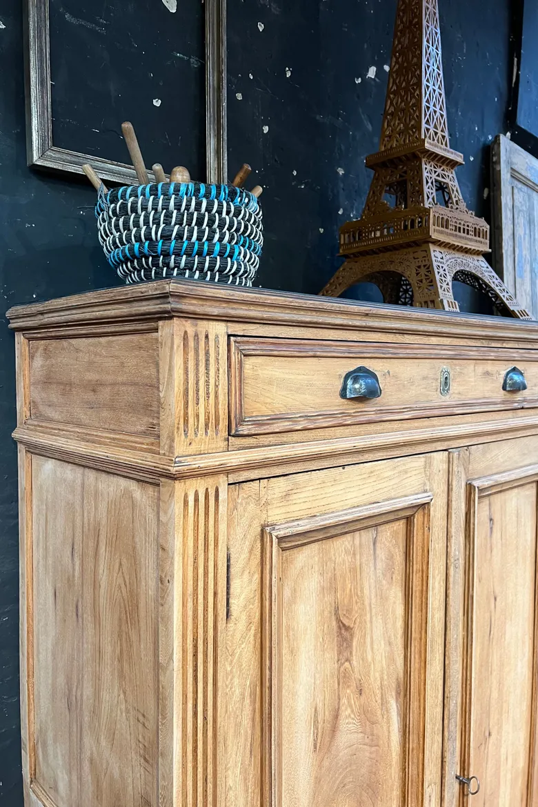Buffet parisien en orme Début XXème — Buffet parisien en orme Début XXème