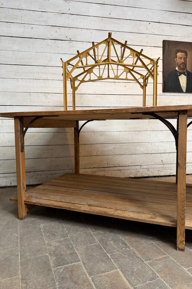 Grande table de travail – début XXe siècle
