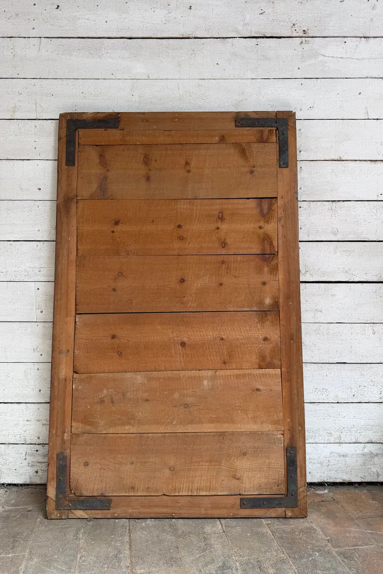 Miroir en loupe d’orme – fin XIXe siècle