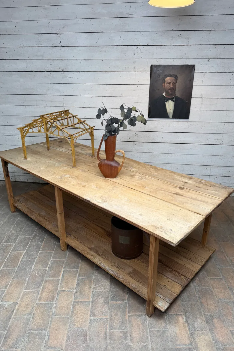 Grande table de travail – début XXe siècle