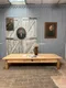 Grande table basse en hêtre - Bois brut