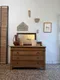 Commode coffre en chêne du XIXe siècle