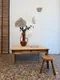 Ancienne table basse en peuplier