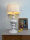 Grande lampe en céramique années 80