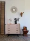 Commode vintage peinte rose
