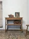 Petite console table en noyer - Début XXe siècle