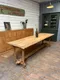 Table d’estaminet en peuplier - XIXe siècle
