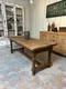 Ancienne table de ferme rustique en chêne