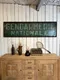 Rare enseigne ancienne “Gendarmerie Nationale”
