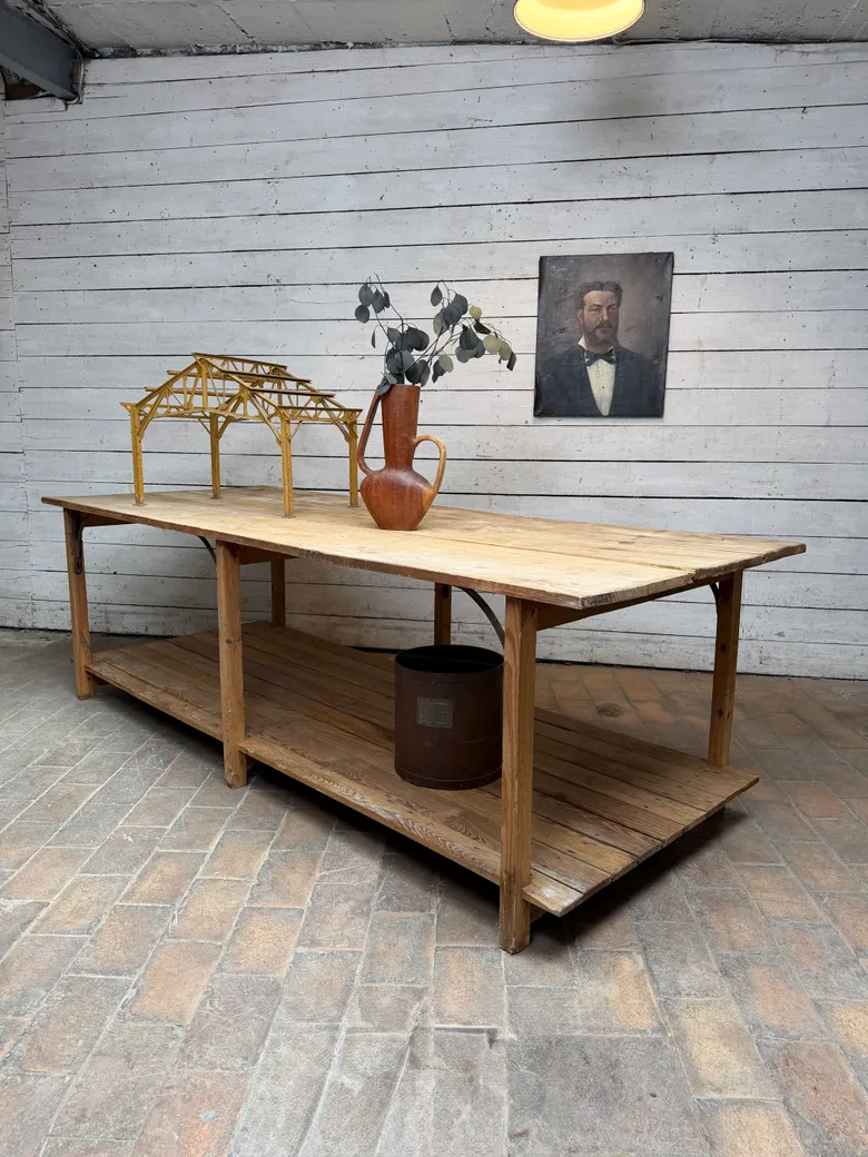 Grande table de travail – début XXe siècle